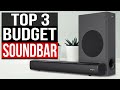 TOP 3: Best Budget Soundbar 2024