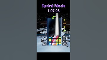 Tetris Effect - Sprint Mode - SS Rank - 1:07.93