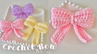 How To Crochet a Bow | Simple and Easy