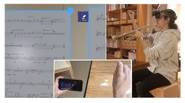 MiXR: A Hybrid AR Sheet Music Interface for Live Performance - Demo Video