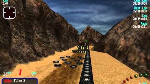 Re Volt Custom Track Conduciendo Fumado by seth, Track View