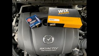 Mazda CX-5 Gets News Spark Plugs and Air Fiter