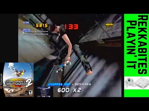 Tony Hawk's Pro Skater 2 (Sega Dreamcast) - YouTube