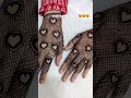 💕Easy mehandi design #05 💕 #simplemehndi #mehandidesign #trending #viral #glamgupshup
