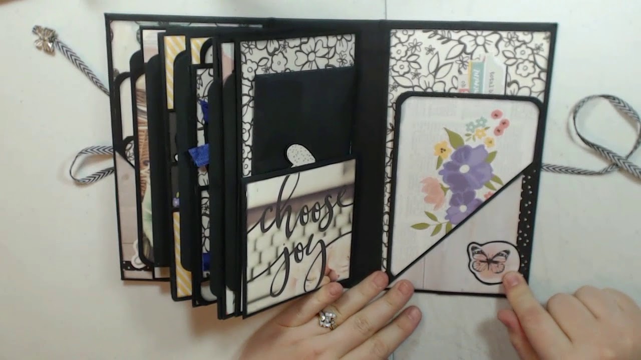 CCC April Craftology Simple Stories Bliss Альбом и обучающее пособие