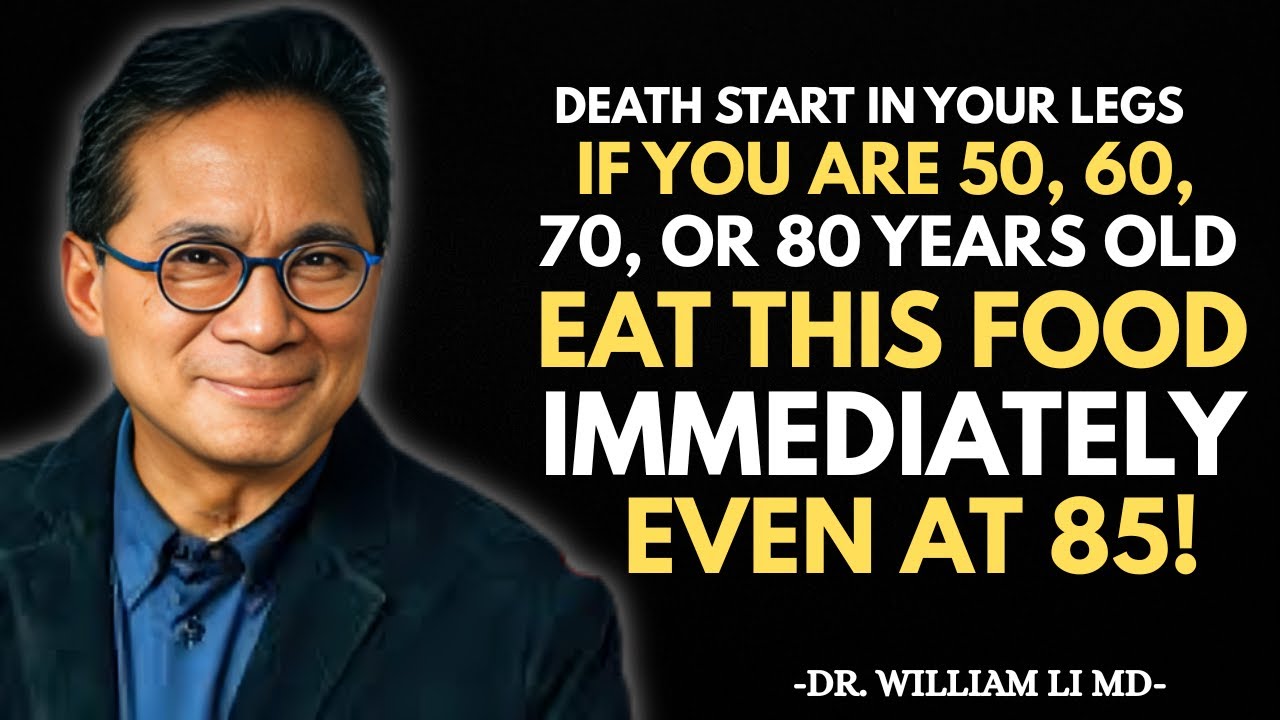 Your Legs Weaken First! Eat These 3 Foods to Strengthen Them FAST| Dr. William Li