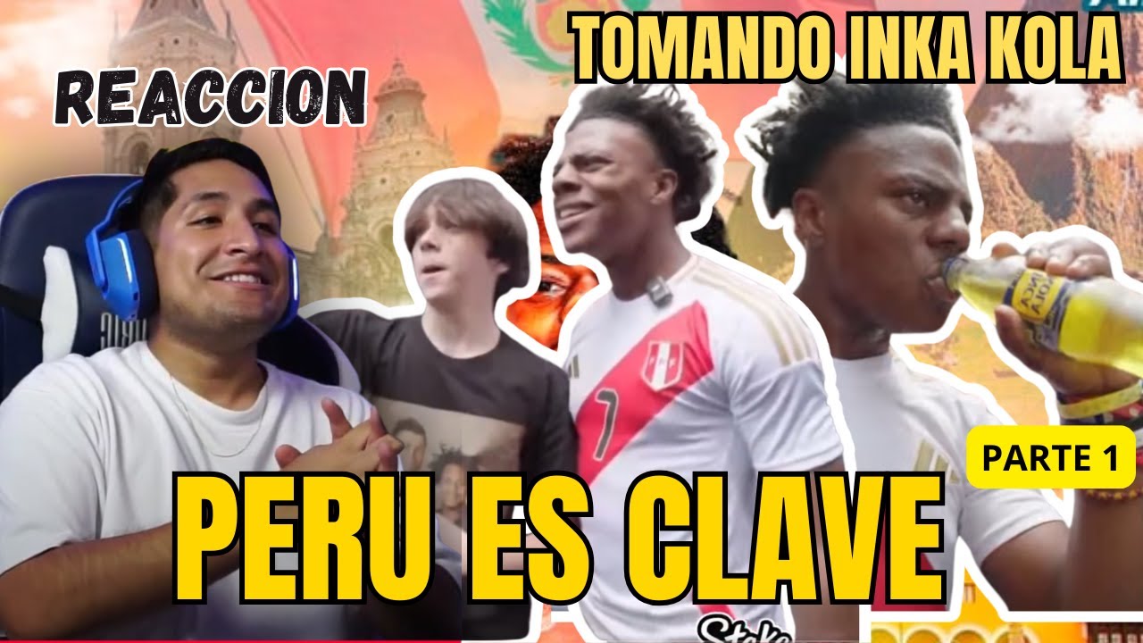 FANODRIC REACCIONA A SPEED EN PERU TOMANDO INKA KOLA - UNA LOCURA LO QUE PASO EN LIMA