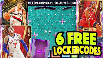 6 *FREE* LOCKER CODES YOU MIGHT NOT KNOW ABOUT!! FREE PINK DIAMONDS AND MT! NBA 2K20 MYTEAM
