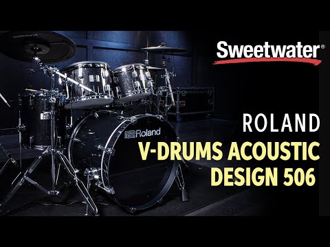 Roland V-Drums Acoustic Design Vad506 Electronic Drum Set Demo