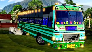 New grand tnstc green bus mod for bus simulator Indonesia mod by @GOWTHAM GAMING |MJSB GAMING|