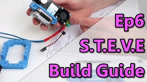 How to Assemble the X Axis Gantry Head - STEVE Build Ep6