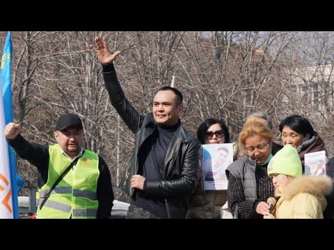 Жан Ахмадиевтің МИТИНГТЕ