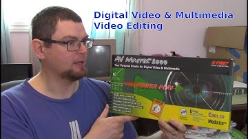 Fast AV Master Non Liniar Video Editing Capture and Svideo Output card
