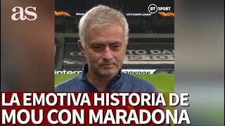 Preciosa historia de Mourinho sobre Maradona: preparen el pañuelo... | Diario As