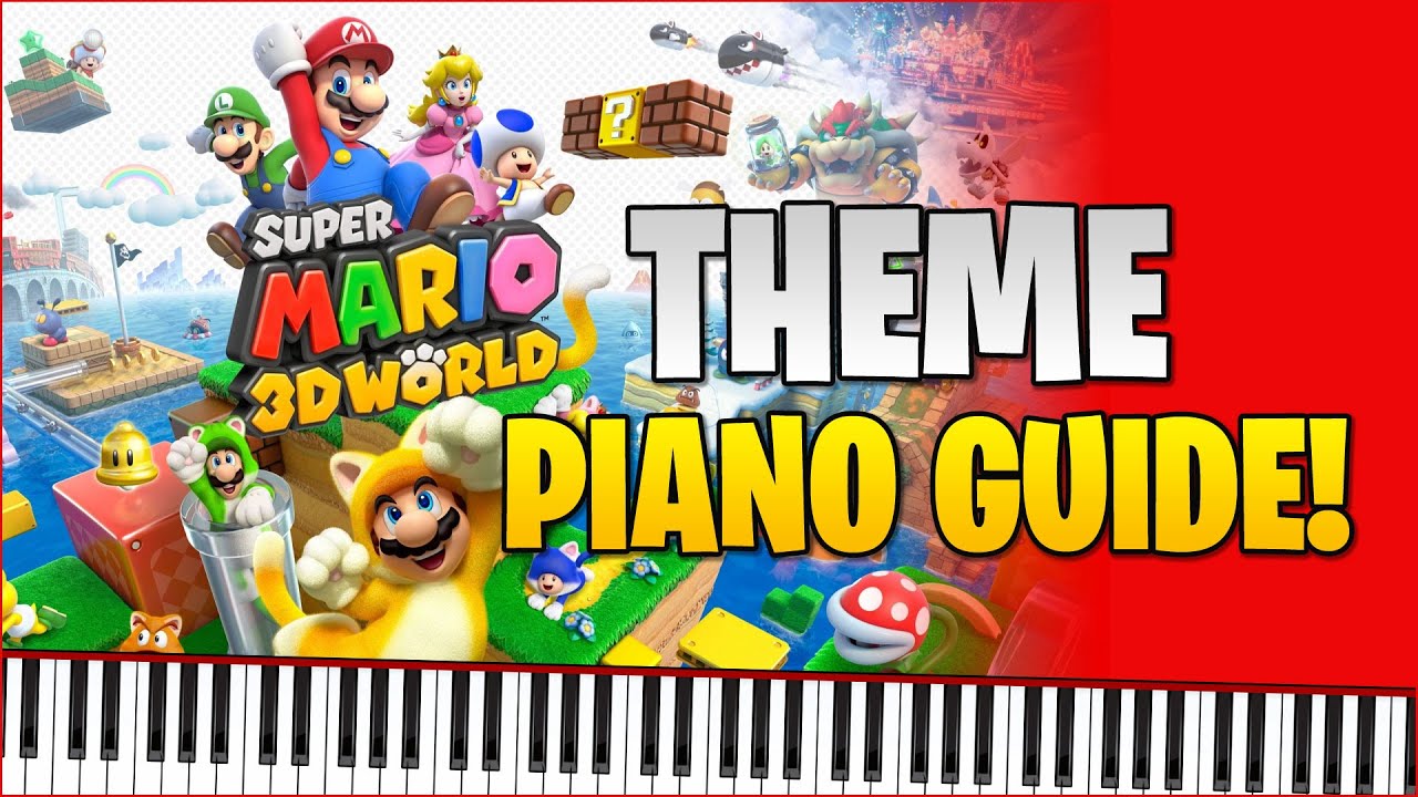 virtual piano super mario