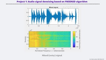 Signal processing project 1: Audio signal denoising