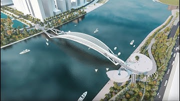 KHỞI CÔNG CẦU ĐI BỘ QUA SÔNG SÀI GÒN