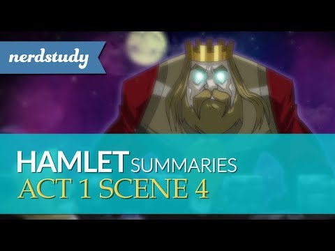 Hamlet Summary Act 1 Scene 4 Nerdstudy
