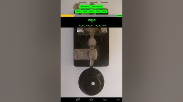 Amateur ham radio CW Morse code practice oscillator for Android app by KG9E