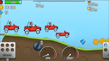 Hill Climb Racing - Gameplay Walkthrough Part 1 - All Cars/Maps (iOS, Android)