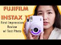 Fujifilm Instax Mini 11 First Impression