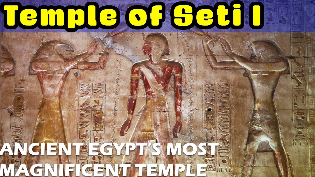 Exploring the Magnificent Temple of Seti I at Abydos, Egypt (Abydos King List included)