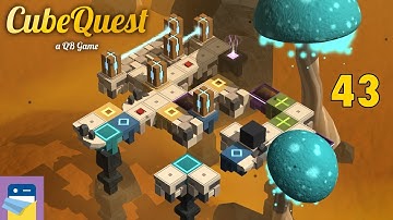 CubeQuest - a QB Game: Level 43 Solution + Secret & iOS Gameplay Walkthrough (by Stephan Goebel)
