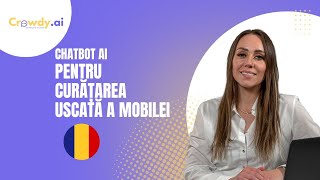 AI chatbot pentru curățarea chimică - https://crowdy.ai/ro/