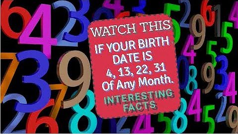 Birth Day (Date) Numerology for People Born on 4, 13, 22, 31 (Facts, Luck Factors, Life Path Number)