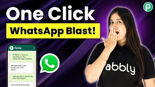 One Message to All Your WhatsApp Contacts (Easy Method)