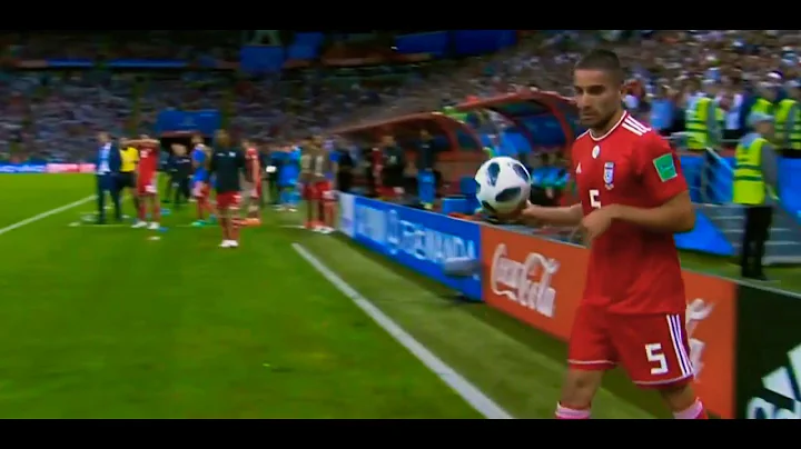 DISGUSTING! SIDE OF AN IRANIAN PLAYER IN THE LAST MINUTE VS ESPAÑA.