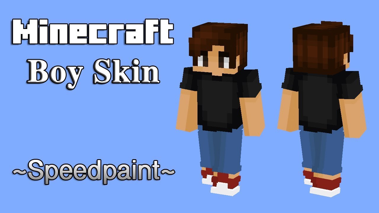 1. "Blue Haired Boy" Minecraft Skin - wide 3