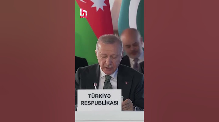 Erdoğan'ın Azerbaycan ziyaretinde yaptığı konuşma sırasında duraksadığı anlar dikkat çekti!