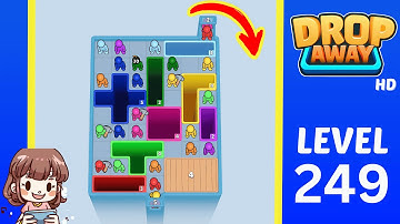 Drop Away Level 249 Solution Walkthrough