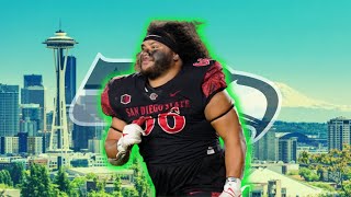 Seattle Seahawks Sign UDFA DL Jonah Tavai | 2022 Highlights