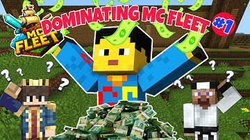 How I became the Richest Player in MC Fleet Server || Dominating MC Fleet #1