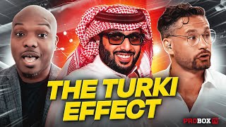 TURKI ALALSHIKH HAS VOWED TO FIX BOXING.  IS HIS INFLUENCE WORKING OUTSIDE THE RING?