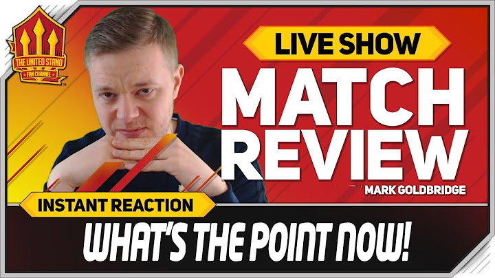 Goldbridge! Solskjaer's Luck Gone! Manchester United 1-1 Chelsea Match Reaction