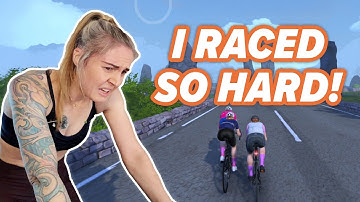 My BEST Zwift Race Result Yet!