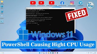 ✅ How To Fix PowerShell Causing High CPU Usage in Windows 11/10
