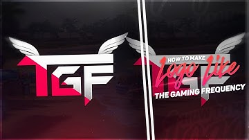 How To Make Gaming Logo #6 On Android/Ios Using Photoshop Plus Pixlleb | By Deepanshu Designs