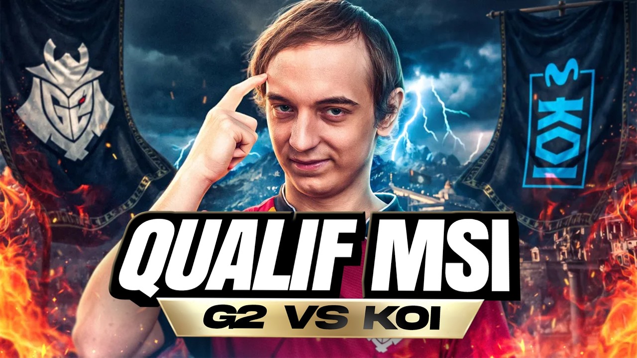 LA PLUS BELLE FINALE LEC? BANGER, WIN = QUALIF MSI🔥G2 vs KOI