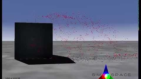 Real-Time Wind Server: Flow Around a Box Shape Building