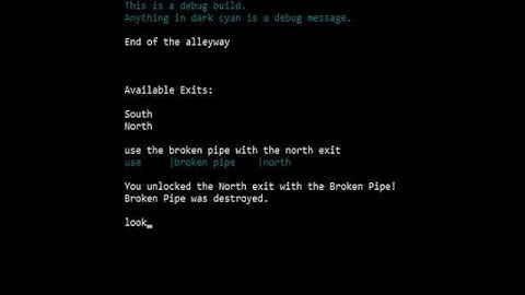 Text Adventure Natural Language Parsing