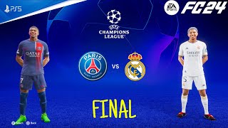 FC 24 - PSG Vs Real Madrid - UEFA Champions League Final 23\/24 | PS5™ [4K60]