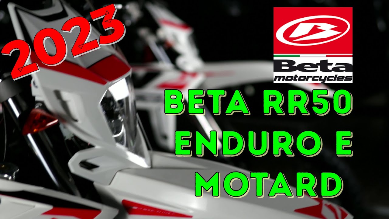 BETA RR 50 ENDURO E MOTARD 