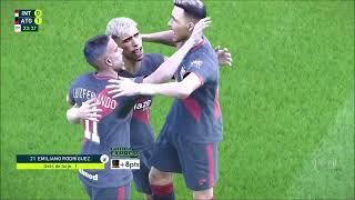 Gol do Atlético | Internacional x Atlético-GO | PES (BMPES) | Campeonato Brasileiro 2024