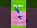 SOTO BEATS IT! #mlb