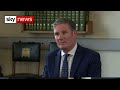 Sir Keir Starmer on Brexit, testing and Labour