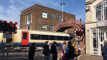 444 019 (again) passes Poole Level Crossing